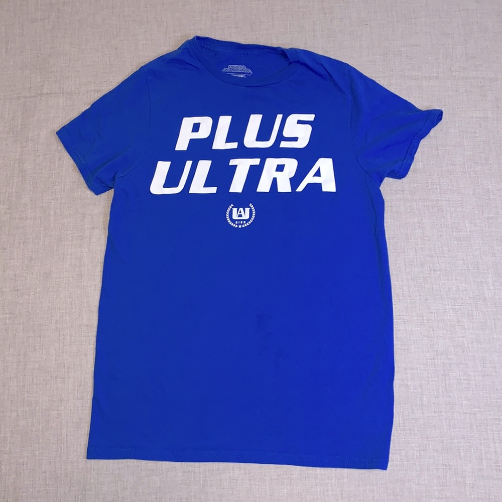 Funimation My Hero Academia Blue Plus Ultra Tee Size Small